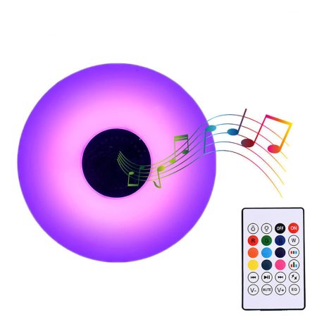  LED RGB farebná žiarovka s Bluetooth reproduktorom
