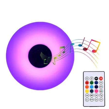 LED RGB farebná žiarovka s Bluetooth reproduktorom LED RGB farebná žiarovka s Bluetooth reproduktorom