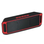 Bluetooth reproduktor Sc208 - červený Bluetooth reproduktor Sc208 - červený